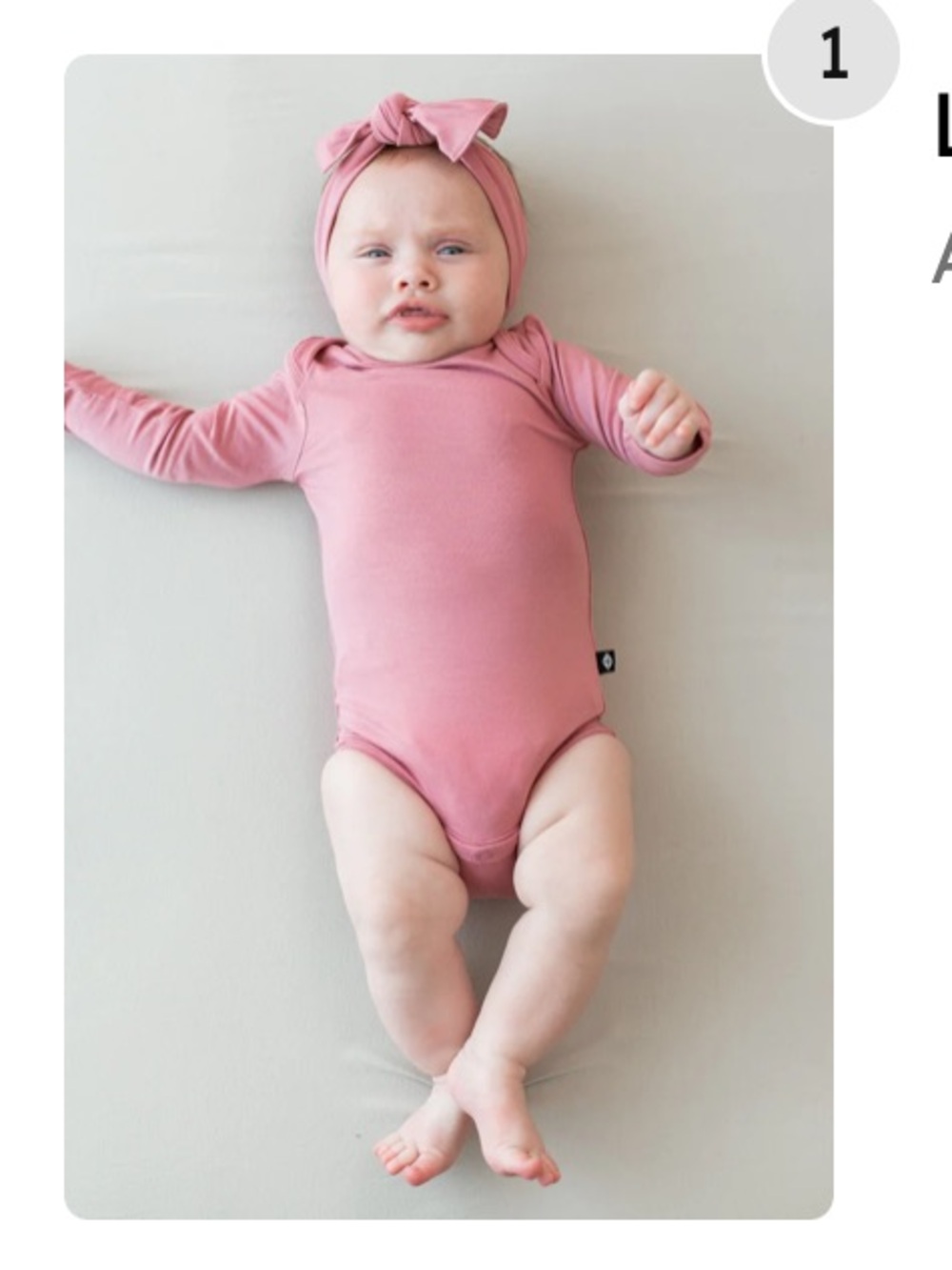 Kyte Baby bodysuit